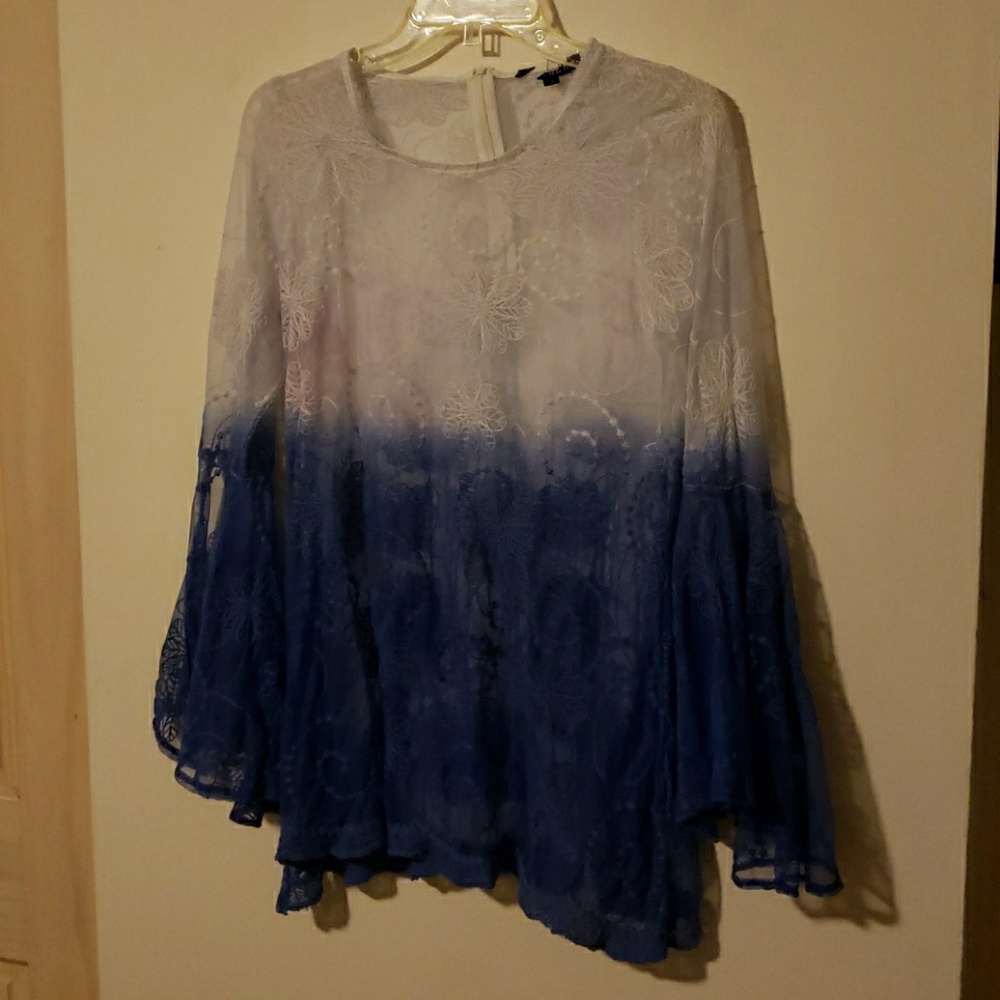 Sheer Ombre top